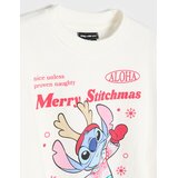 Sinsay Kratka božićna crewneck sweatshirt majica Stitch Slike