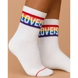 Nogavice Love is Love Voice Sock pisana