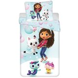 Jerry Fabrics Enojna otroška posteljnina iz mikrovlaken 140x200 cm Gabby's Dollhouse "bubbles" – | Shoptok.si