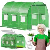 springos VRTNI LISTNI TUNEL 300x200x200cm UV4 plošča vrtnarjenje RASTLINJAK PLASTIČNA PLOČA, (21632308) | Shoptok.si