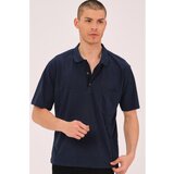 Dewberry T0064 MEN'S T-SHIRT-LACİVERT | Shoptok.si