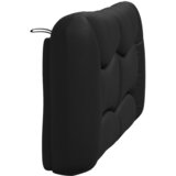  Jastuk za uzglavlje crni 135 cm umjetna koža | shoptok.hr