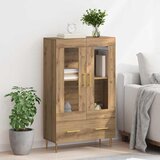  Highboard s ladicama Umjetnički hrast 69,5 x 31 x 115 cm | Eponuda.com