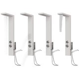 PANEL za tuširanje aluminijski bijeli | shoptok.hr