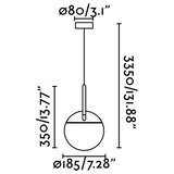 Faro 28210 - Luster na sajli MINE 1xE27/40W/230V | Eponuda.com