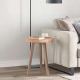 vidaXL Gornji dio stola Svjetlosmeđa Ø 40 x 4 cm Čvrsto drvo hrasta Cijene