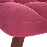 vidaXL stolica za ljuljanje s osloncem za noge boja vina baršunasta | shoptok.hr