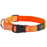 Rogz klasična ogrlica za pse, 340-560mm, narandžasta | ePonuda.com