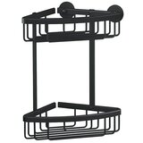 Tesa Aluxx Kutna košarica za tuš kabinu (D x Š x V: 16,3 x 16,3 x 26,2 cm, Krom, Mat) | shoptok.hr