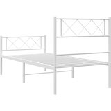  okvir kreveta uzglavlje i podnožje bijeli 100x190 cm | shoptok.hr