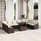 vidaXL vrtni sofa set Set od 11 Bež Ratan vrtni sofa set Pravokutni Cijene