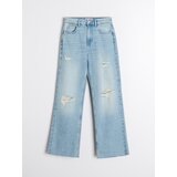 Sinsay High waist wide leg traperice | shoptok.hr