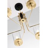 Jupiter 2089 - Luster na šipci RAMIREZ 6xE27/15W/230V zlatna/crna | Eponuda.com