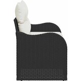  Vrtni kauč s jastukom Crna 121 x 62 x 69cm poliratan | Eponuda.com