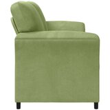 SOFA za 3 osobe Svijetlo zelena 198 x 83 x 95 cm Baršun - Svijetlo zelena 3-sjedalna (180 cm) | shoptok.hr