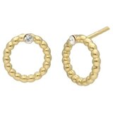 Victoria Cruz daphne crystal gold mindjuše sa swarovski kristalom ( a4194-07dt ) Cene