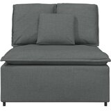  Modularna sofa s jastucima tamno siva 100 cm | shoptok.hr