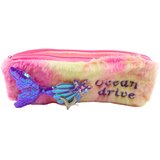  Plush Pencil Case With Mermaid Tail Sequins Pink Purple | shoptok.hr