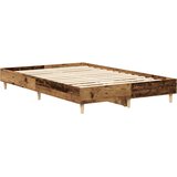  Okvir kreveta bez madraca staro drvo 135x190 cm | shoptok.hr