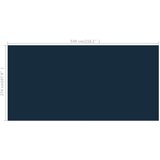  Plutajući PE solarni pokrov za bazen 549 x 274 cm crno-plavi | shoptok.hr