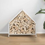  Stalak za drva bijeli 60x25x60 cm Hladno valjani čelik | Eponuda.ba