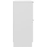  Komode 2 kom bijele 30 x 30 x 70 cm od konstruiranog drva | shoptok.hr
