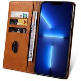 INORCO Preklopna torbica za telefon denarnica za iPhone 13 Pro Max 6,7 palca, magnetno usnjeno stojalo s telečjo teksturo, (22035988) | Shoptok.si