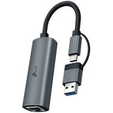 Tp-link Adapter TP-LINK UE310C USB-C /USB-A - RJ 45 Gigabit Ethernet Cene