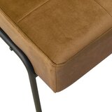  Stolica za opuštanje 65 x 79 x 87 cm smeđa baršunasta | shoptok.hr