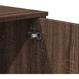  Visoka komoda boja hrasta 79,5x35,5x137,5 cm konstruirano drvo | Eponuda.com