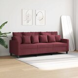  Trosjed od tkanine crvena boja vina 180 cm | Eponuda.ba