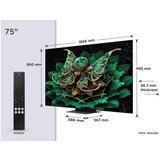 Tcl UHD QD-Mini LED TV sprejemnik 75C7K, 190 cm | Shoptok.si