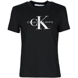 Calvin Klein Jeans core monogram regular tee crna
