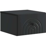  Stenski nočni omarici Črna 33 x 34,5 x 20 cm Inženirski les, (5000209754) | Shoptok.si
