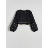 Reserved Ladies` blouse - črna Cene