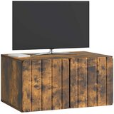 TV ormar za zid 59,5 x 41 x 30 cm Dimljeni hrast | shoptok.hr