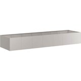  Sadilica boja hrđe 280x80x40 cm od pohabanog čelika | shoptok.hr
