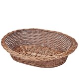  Košara za pse / krevet za ljubimce od vrbe prirodna boja 50 cm | shoptok.hr