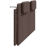  Jastuk za uzglavlje smeđi 180 cm od umjetne kože | shoptok.hr