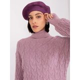 Wool Fashion Italia Cap-AT-CZ-2318.27-dark purple | Shoptok.si