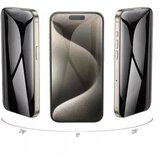 hoco. kaljeno privacy staklo 360 stupnjeva za iPhone 15 | shoptok.hr