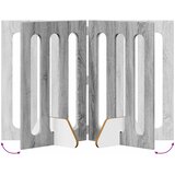 PREKLOPNA ogradica za kućne ljubimce 2 pcs Sivi Sonoma | Eponuda.com