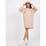 ex moda Dress-EM-SK-717.33X-beige | Shoptok.si