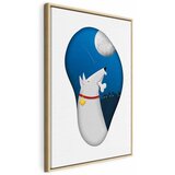  Slika - Dog Dreams (1 Part) Vertical 80x120 U prirodnom drvenom okviru | shoptok.hr