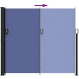  Bočna tenda na uvlačenje plava 180x600 cm | shoptok.hr