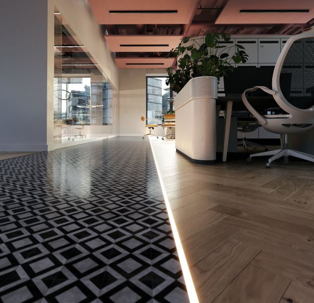 KLUS LED profil HR-SLIM - vgradni, srebrn* | Shoptok.si
