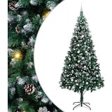 vidaXL Umestno božično drevo Zelena 240 cm PVC, jeklo in plastika | Shoptok.si