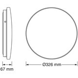 Osram OSRAM LED plafonjera sa senzorom 18W 4000K IP20 | Eponuda.com