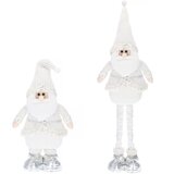  Božićni ukras "Djed Mraz, srebrni" | shoptok.hr