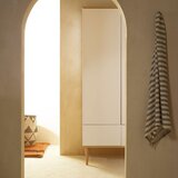 Qu-ax trokrilni ormar flow white & oak | shoptok.hr